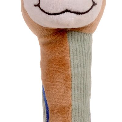 Alpaca Squeakaboo - il primo giocattolo del bambino - sonaglio cigolante e giocattolo increspato