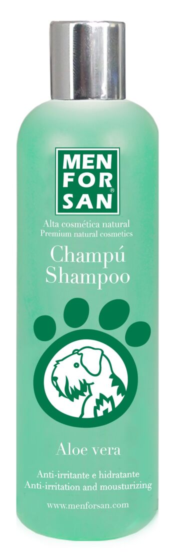 SHAMPOOING À L'ALOE VERA POUR CHIENS 300ml (12 unités/boîte)