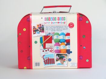 Kit de tricot - Buttonbag - Créez vos propres créations pour enfants 4