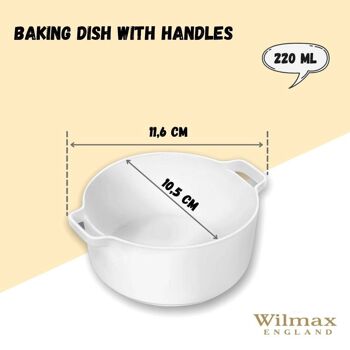 Baking Dish with Handles WL‑997033/A 3