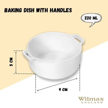 Baking Dish with Handles WL‑997033/A 4