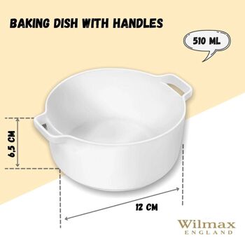 Baking Dish with Handles WL‑997034/A 2