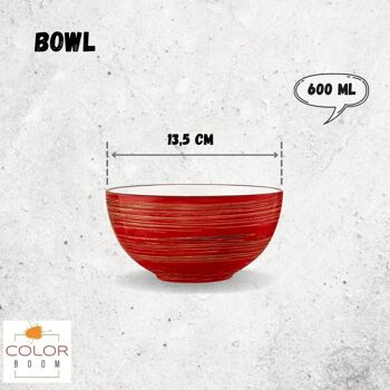 BOWL 14CM 600ML WL-669230/A 2