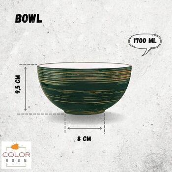 BOWL 19CM 1700ML WL-669532/A 2