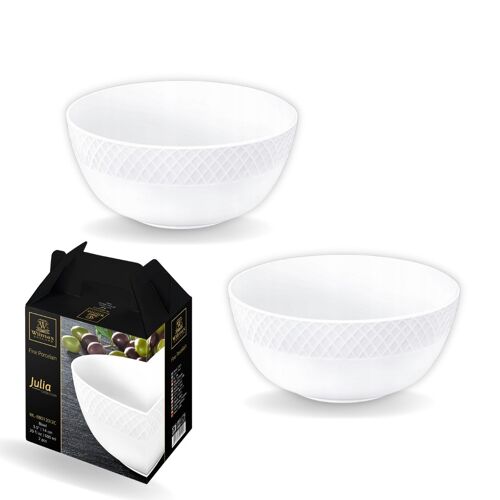 Bowl Set of 2 in Gift Box WL‑880120/2C