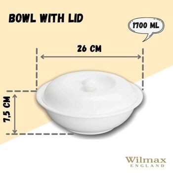 Bowl with Lid WL‑992442/A 3