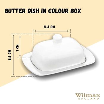 Butter Dish in Color Box WL‑996109/1C 2