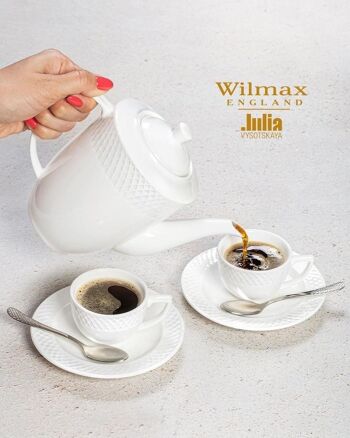 Cappuccino Cup & Saucer Set of 6 in Gift Box WL‑880106/6C 6