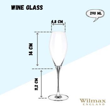 Champagne Flute Set of 2 in Color Box WL‑888050/2C 4