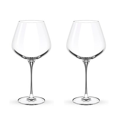 Set di 2 bicchieri di Chardonnay in scatola colorata WL‑888055/2C
