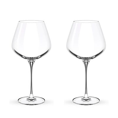 Chardonnay Glass Set of 2 in Color Box WL‑888055/2C