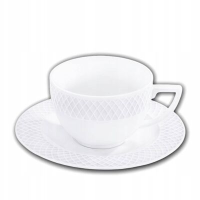 Tazza da caffè con piattino WL‑880107/AB