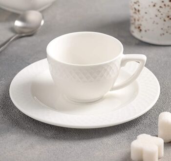 Coffee Cup & Saucer WL‑880107/AB 7