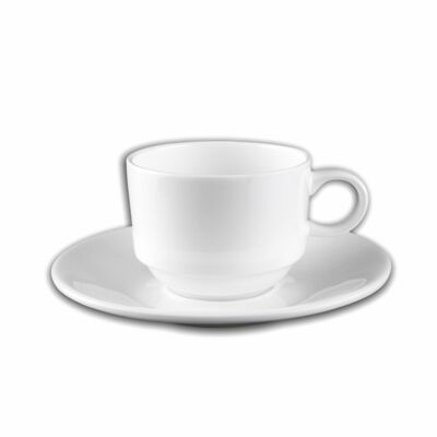 Tazza da caffè con piattino WL‑993039/AB