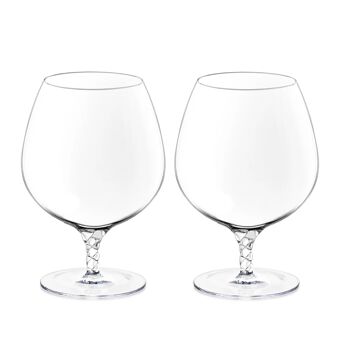 COGNAC GLASS 550ML SET OF 2 WL-888108/2C 5