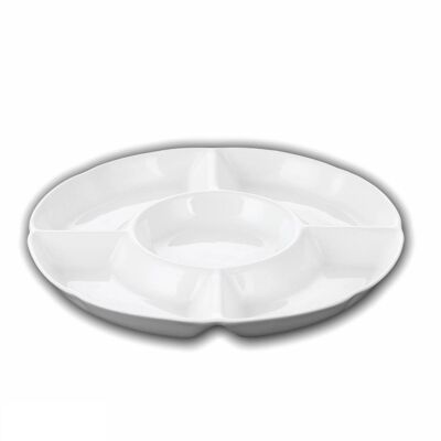 Divided Round Dish WL‑992019/A