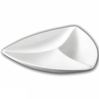 Divided Triangular Dish WL‑992585/A