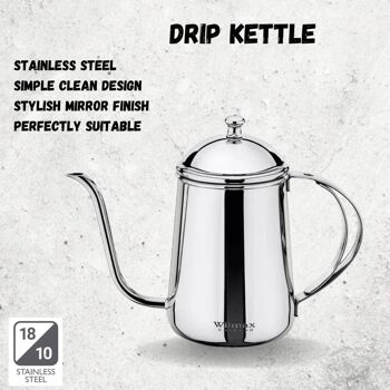 DRIP KETTLE 600 ML IN COLOR BOX WL-551112 / 1C 4