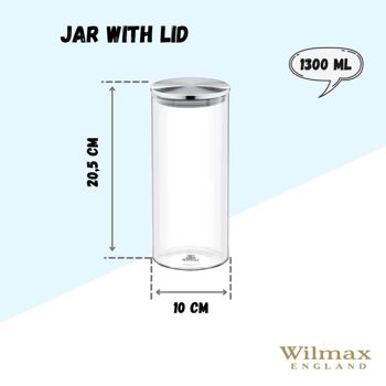 Jar with Lid WL‑888516/A 2