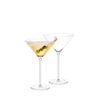 BICCHIERE MARTINI 200ML SET DI 2 WL-888106/2C