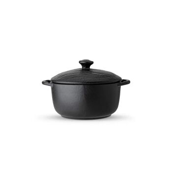 POT WITH LID 18 X 11 CM 600 ML WL-661140 / A 1