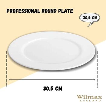 Professional Round Platter WL‑991182/A 2