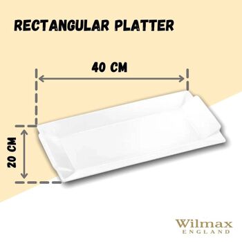 Rectangular Platter WL‑992648/A 2