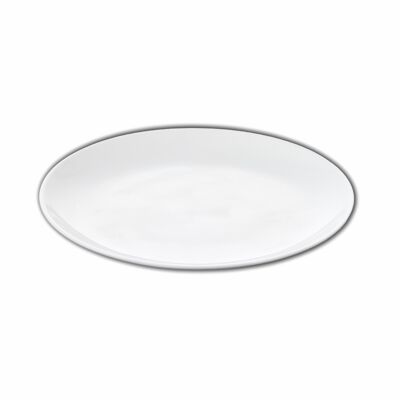 Rolled Rim Dessert Plate WL‑991013/A