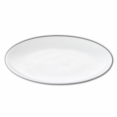 Rolled Rim Round Platter WL‑991024/A