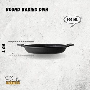 Round Baking Dish WL‑661143/A 2