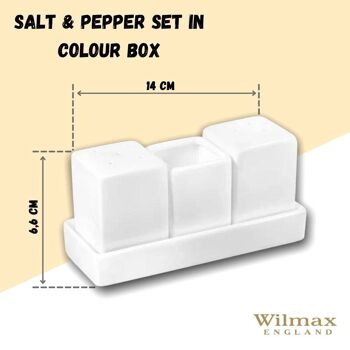 Salt & Pepper Set in Color Box WL‑996118/1C 2