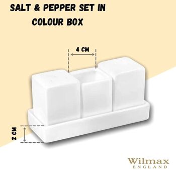 Salt & Pepper Set in Color Box WL‑996118/1C 3