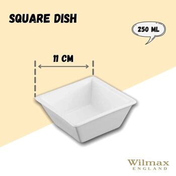 Square Dish WL‑992387/A 3