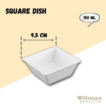 Square Dish WL‑992495/A 2