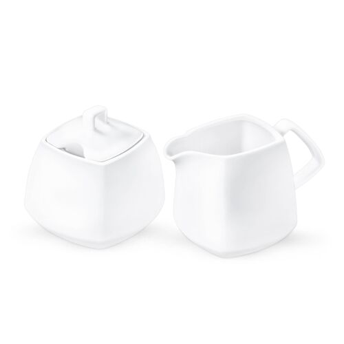 Sugar Bowl & Creamer Set in Color Box WL‑995028/2C