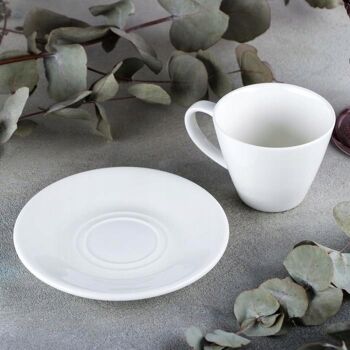 Tea Cup & Saucer Set of 2 in Color Box WL‑993004/2C 7