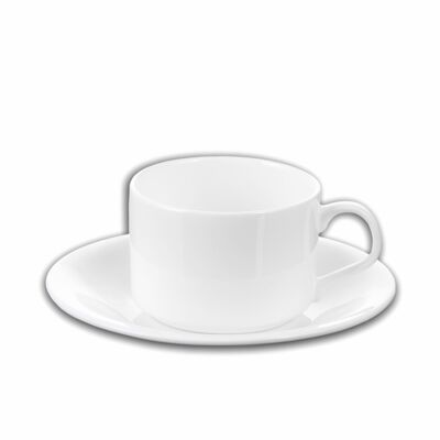 Tea Cup & Saucer Set of 2 in Color Box WL‑993006/2C
