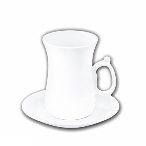 Tea Cup & Saucer Set of 6 in Color Box WL‑993087/6C