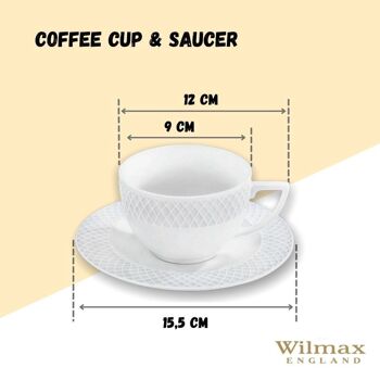 Tea Cup & Saucer WL‑880105/AB 3