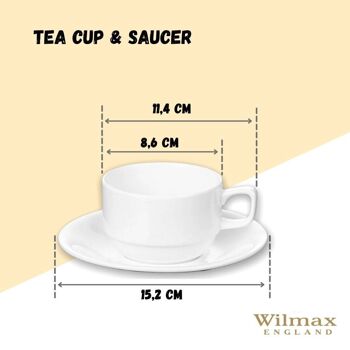 Tea Cup & Saucer WL‑993008/AB 3
