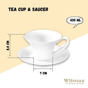 Tea Cup & Saucer WL‑993172/AB 2