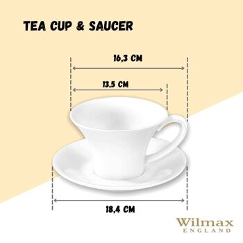 Tea Cup & Saucer WL‑993172/AB 3