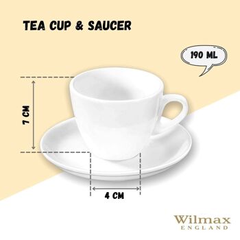 Tea Cup & Saucer WL‑993175/AB 2