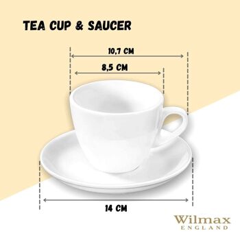Tea Cup & Saucer WL‑993175/AB 3
