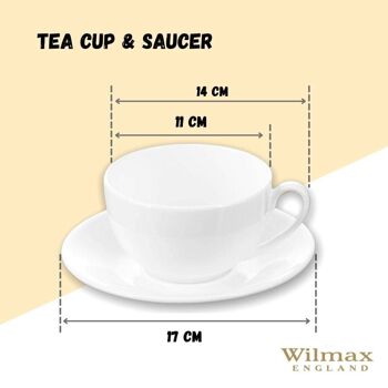 Tea Cup & Saucer WL‑993191/AB 2