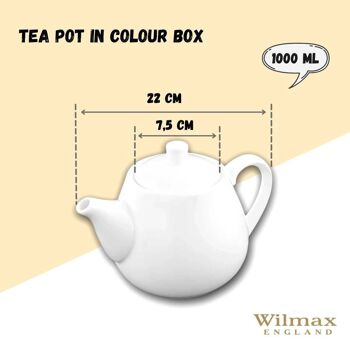 Tea Pot in Color Box WL‑994003/1C 3