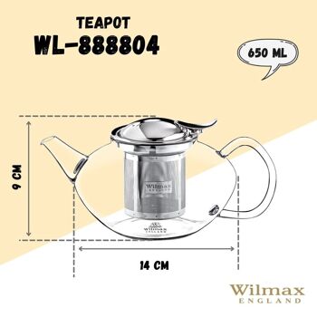Teapot WL‑888804/A 8