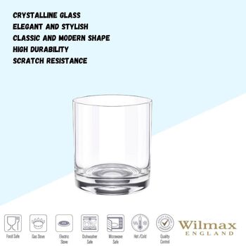 Whiskey Glass Set of 6 in Plain Box WL‑888023/6A 4