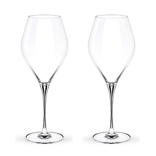 Wine Glass Set of 2 in Color Box WL‑888046/2C