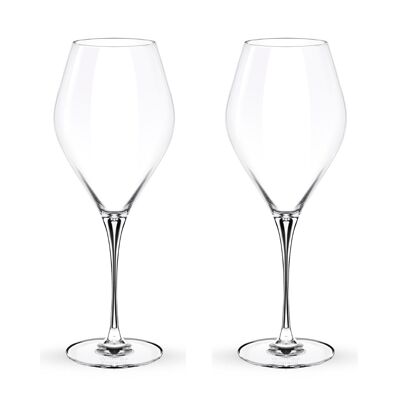 Wine Glass Set of 2 in Color Box WL‑888046/2C